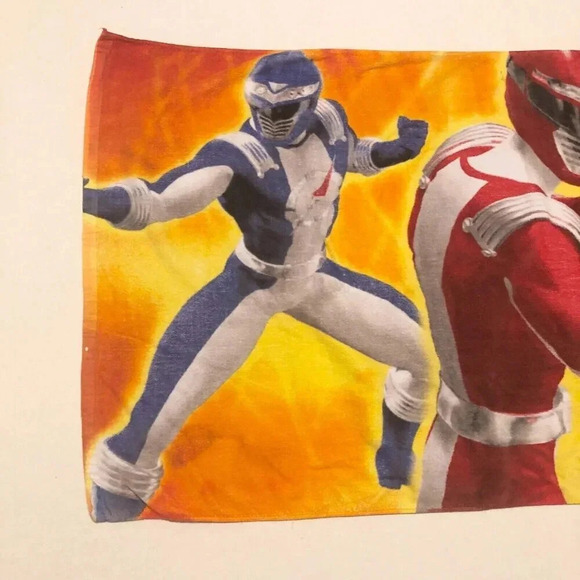 Disney Store Power Rangers Beach Towel 56.5  x 29 inch - Picture 2 of 16